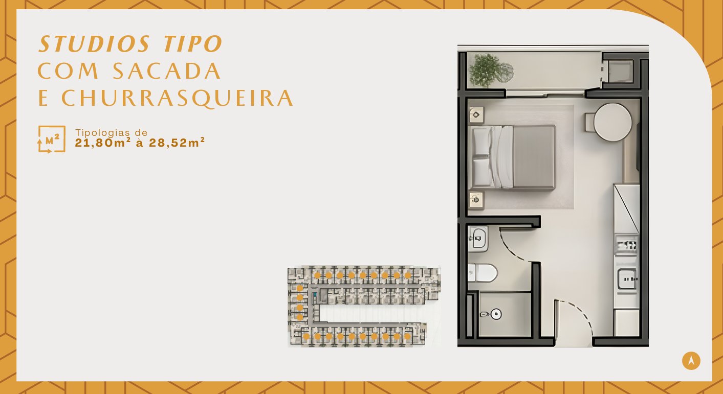 Studio com Sacada